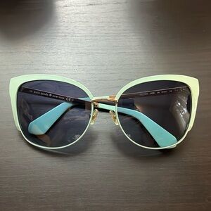 Kate Spade New York teal sunglasses